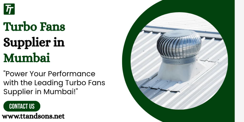 Turbo Fans Supplier in Mumbai