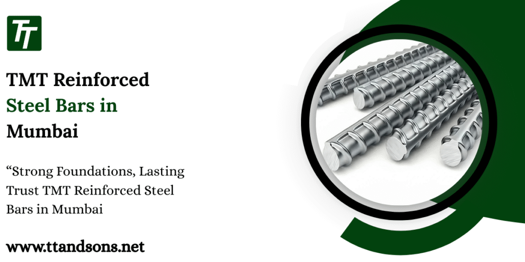 TMT Reinforced Steel Bars in Mumbai